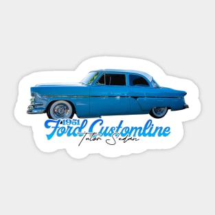 1954 Ford Customline Tudor Sedan Sticker